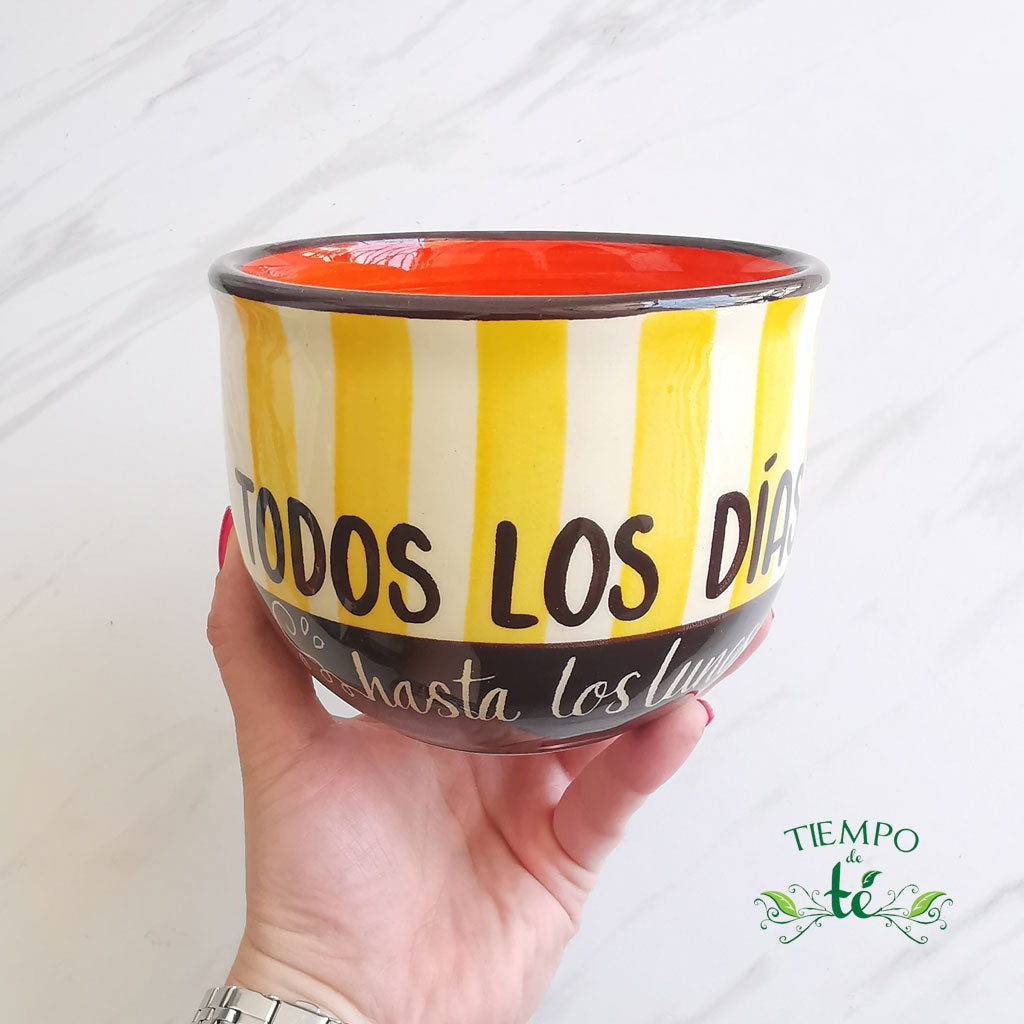 Tazas de cerámica grande