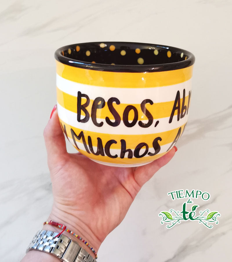 Tazas de cerámica grande