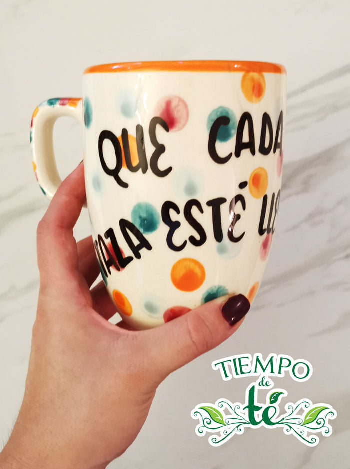 Taza de cerámica