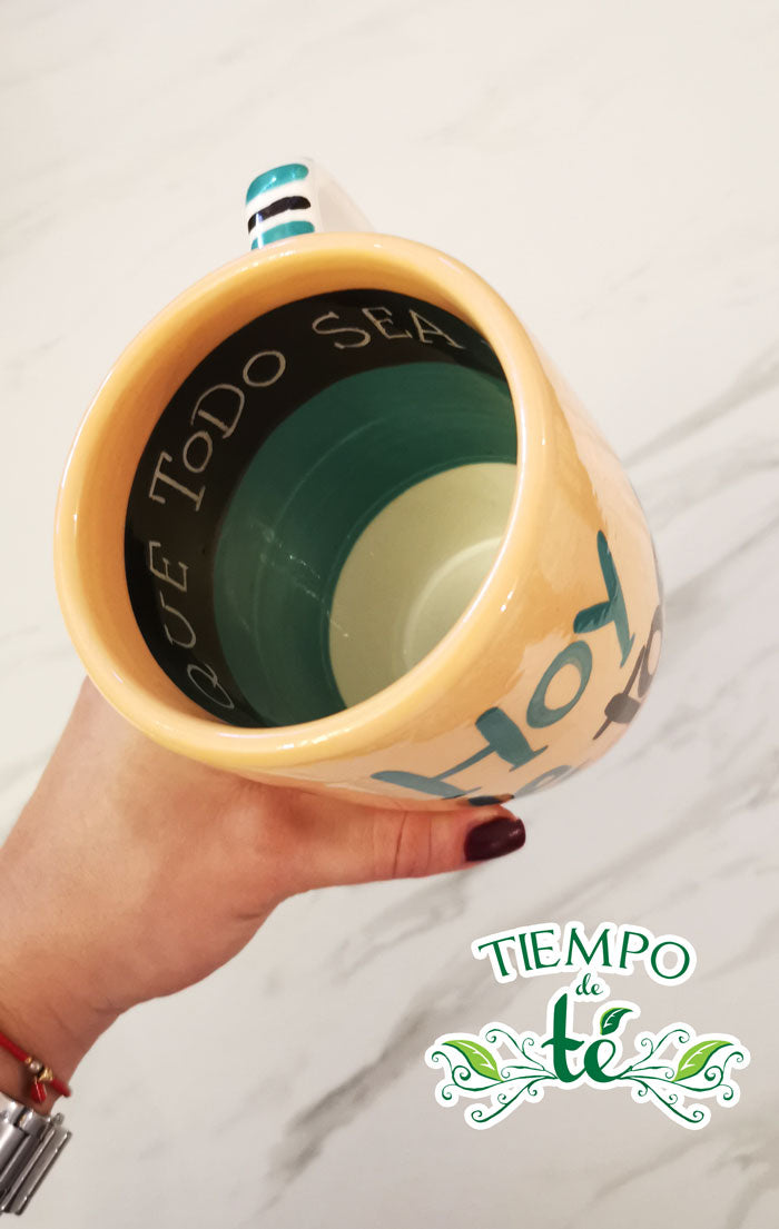 Taza de cerámica