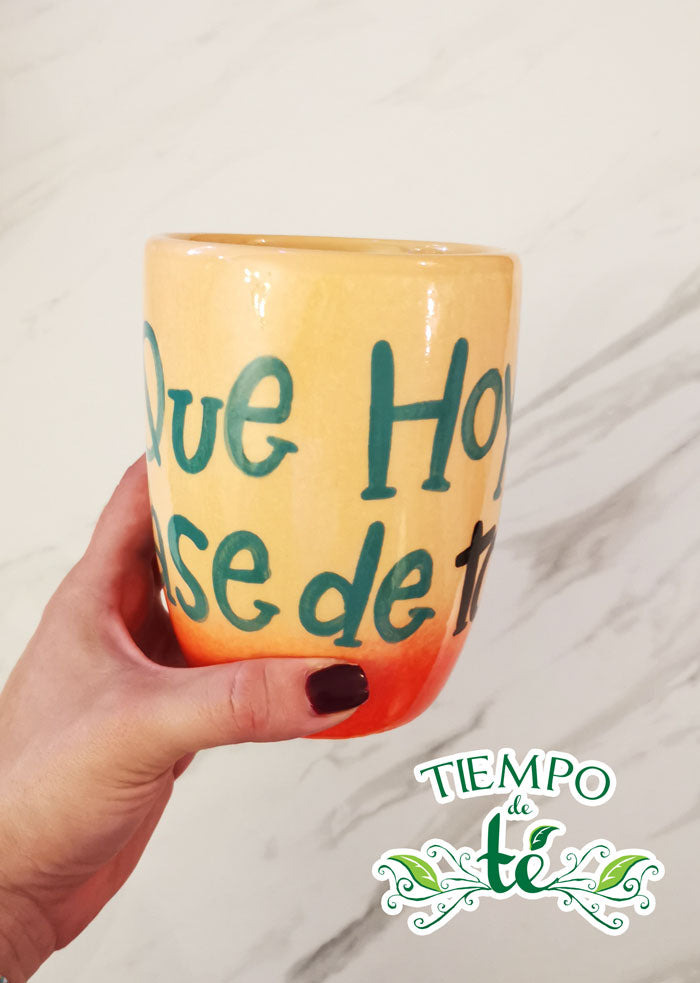 Taza de cerámica