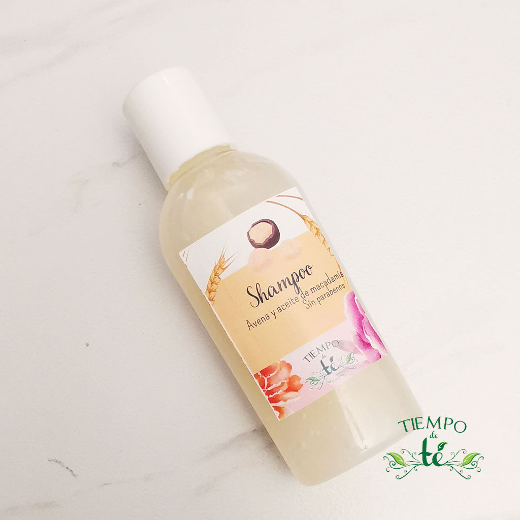 Shampoo de avena bolsillo